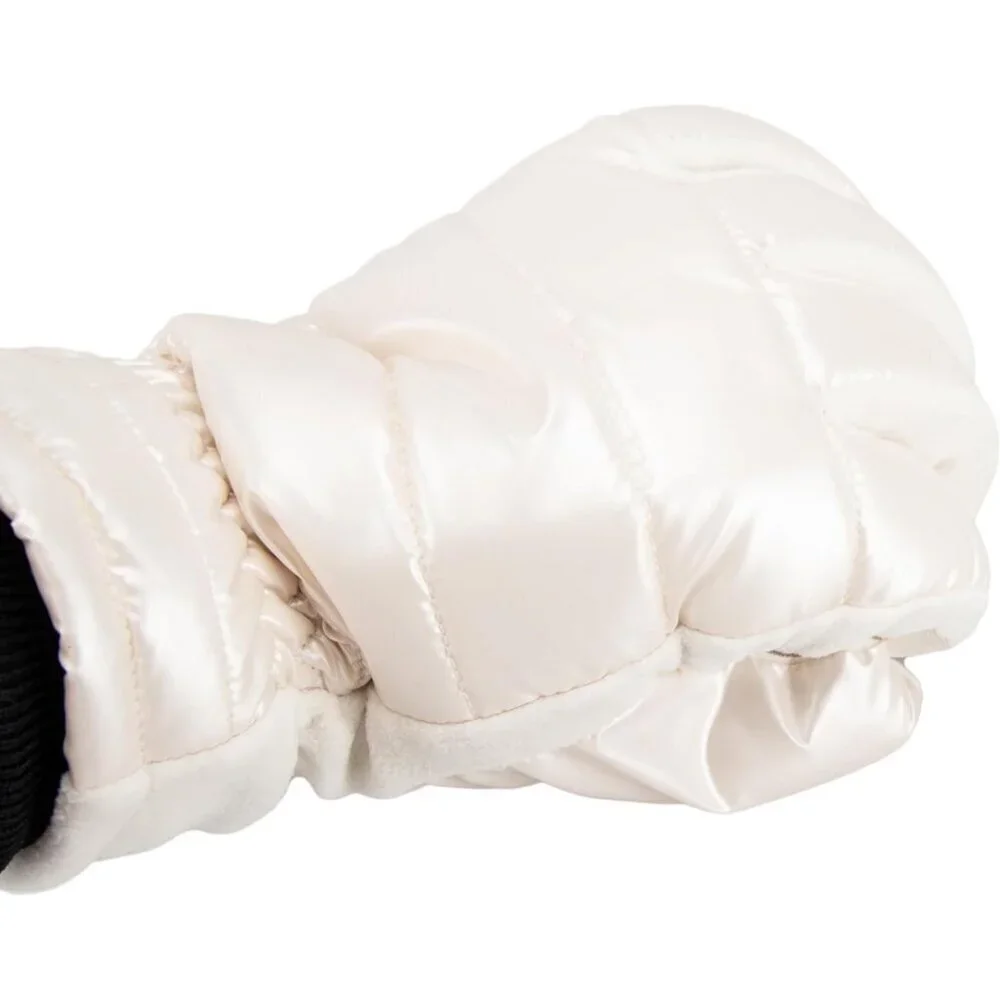 Women's Ivory Water Repellent Sleekheat Gloves Touchscreen Iridescent Flip
